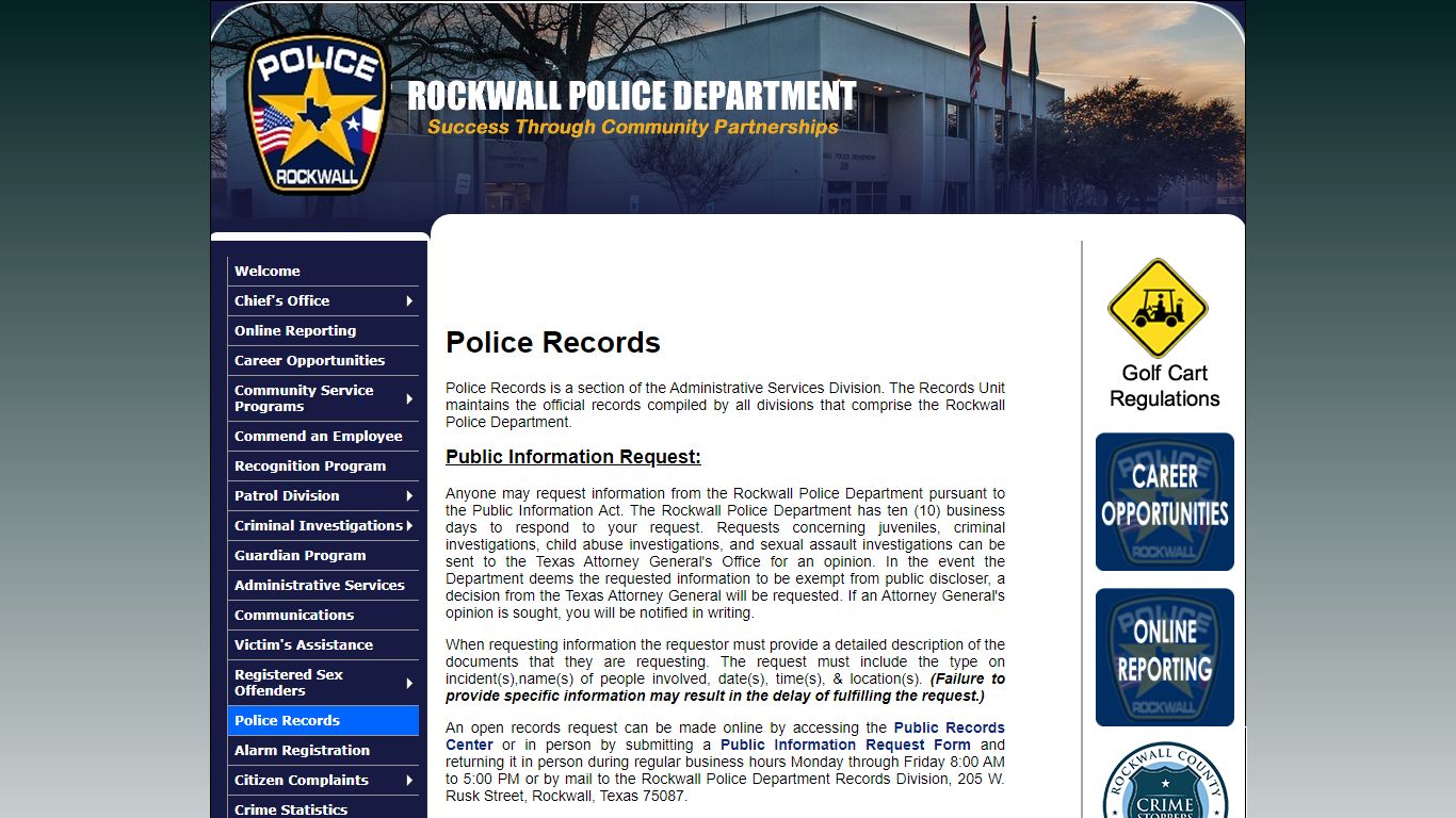 Rockwall Police Department